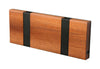 LoCa Knax horisontale kroker 2 kroker, mahogny/svart