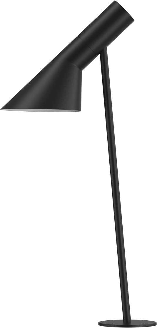 Louis Poulsen AJ Garden Pullert Sort Struktur Lav LED 4000K 6.5W, Fodplade med Adapter