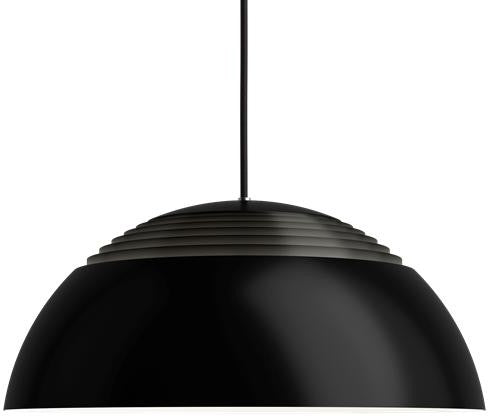 [product_category]-Louis Poulsen Aj Royal Pendant Led ø 250 Mm, Black-Louis Poulsen-5714693363407-5741104176-LOU-1