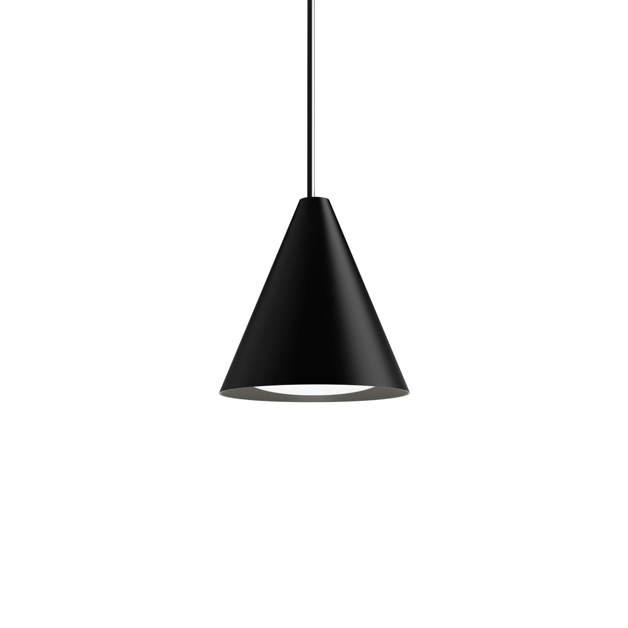 [product_category]-Louis Poulsen Keglen Pendant Led ø 400 Mm, Black-Louis Poulsen-5714693359974-5741103805-LOU-1