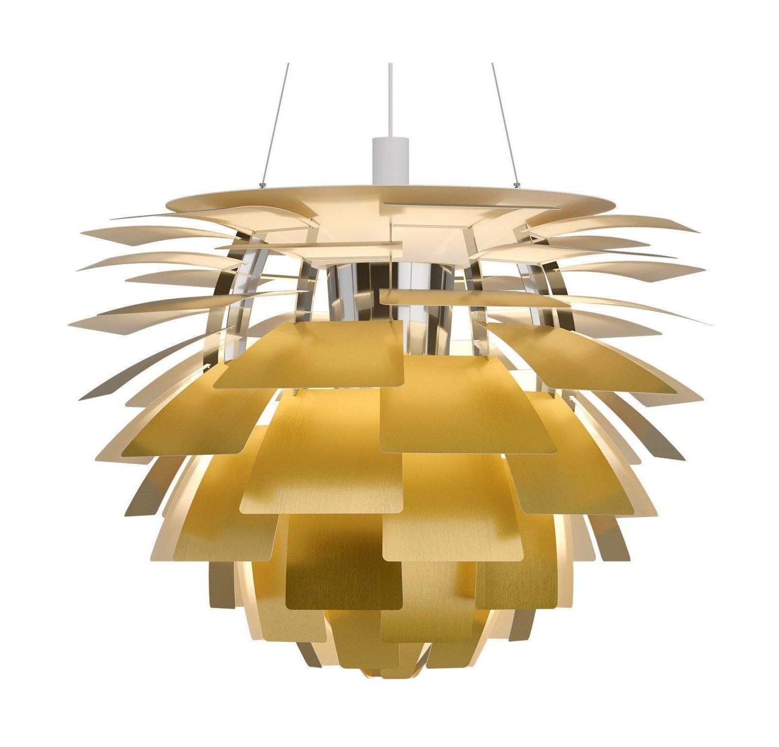 [product_category]-Louis Poulsen Ph Artichoke Pendant 3152 Led 3000 K 96 W Dali ø72 Cm, Brass-Louis Poulsen-5714693040575-5741111813-LOU-1