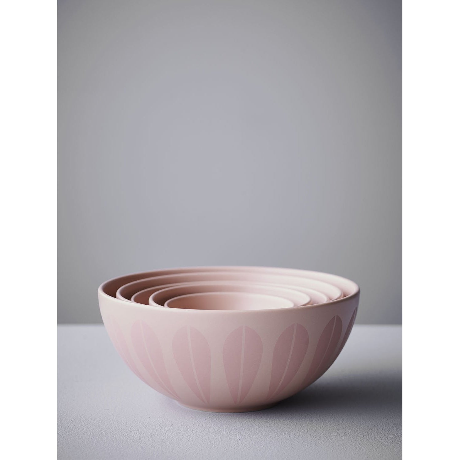 Lucie Kaas Arne Clausen Bowl mørkerød, 12 cm