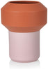 Lucie Kaas Fumario Vase Orange/Pink, 20,5cm
