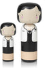 Lucie Kaas Sketch.inc. Kokeshi -figur, flott koko