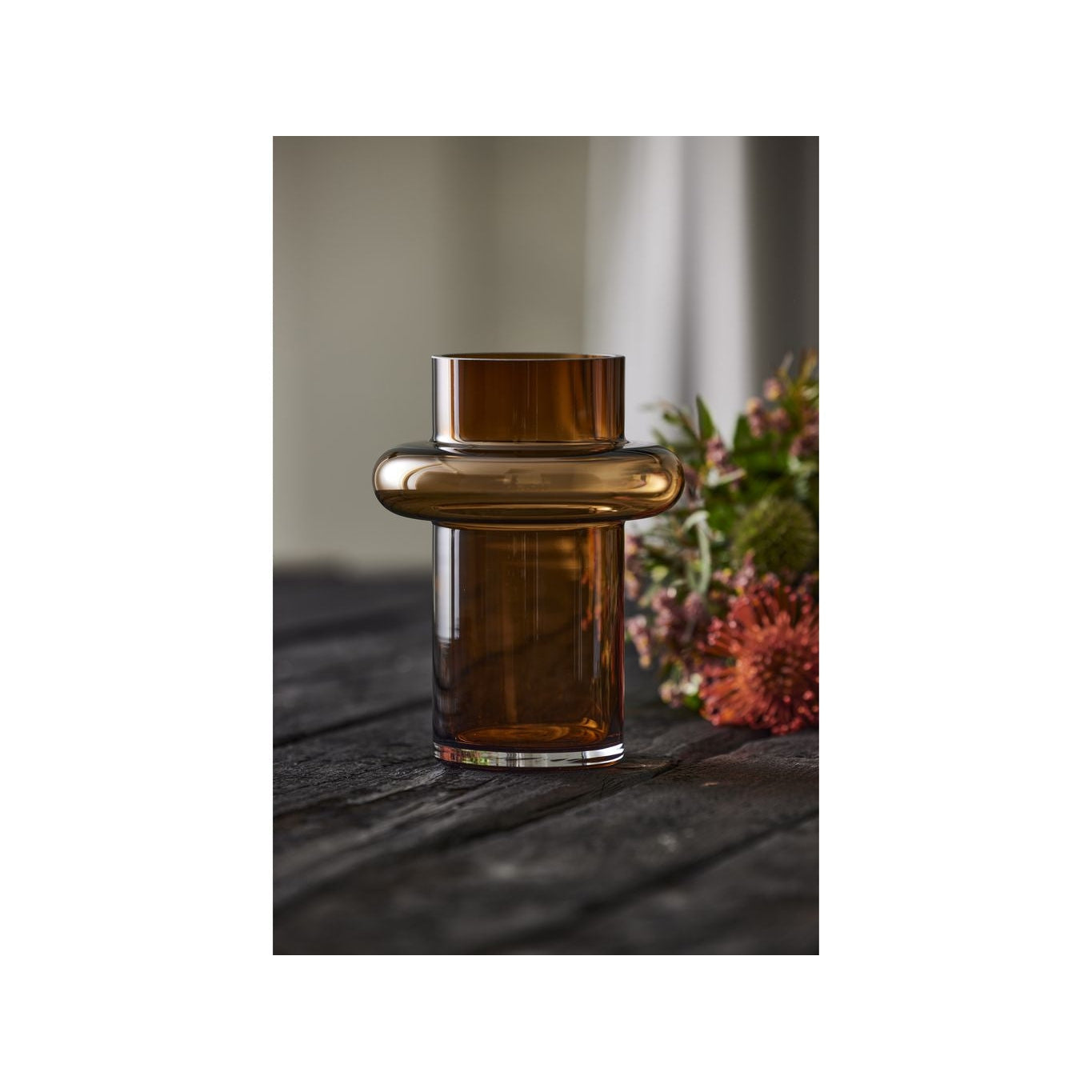 [product_category]-Lyngby Glas Tube Vase H: 20 Cm, Amber-Lyngby Glas-5722000235569-23556-LYN-13