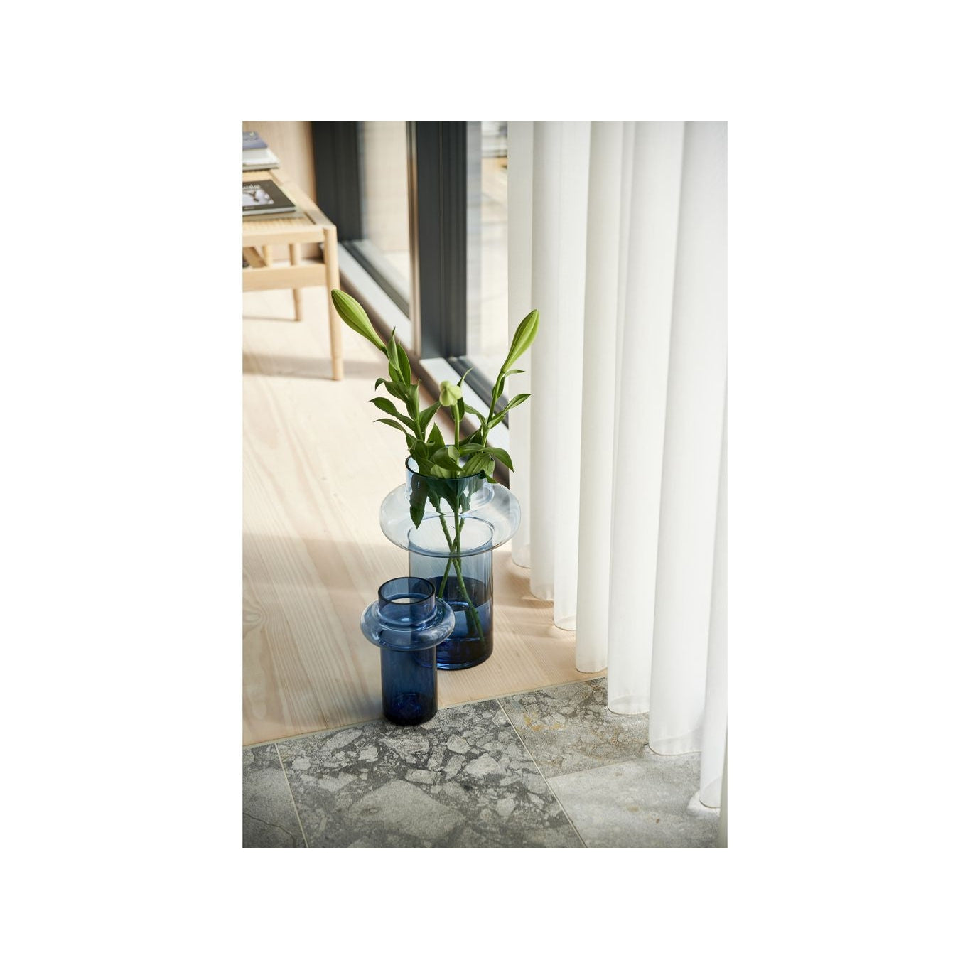 [product_category]-Lyngby Glas Tube Vase H: 25 Cm, Amber-Lyngby Glas-5722000235583-23558-LYN-13