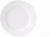 Lyngby Porcelæn Rhombe lunsjplate hvit, 21 cm