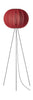 Made By Hand Knit Wit 45 Round Floor Lamp High, Maple Red