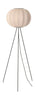 Made By Hand Knit Wit 45 Round Floor Lamp High, Sand Stone