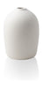 Malling Living Raw Vase 14,5 Cm, Hvid