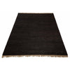 Massimo Sumace Rug Black Without Fringes, 170x240 Cm