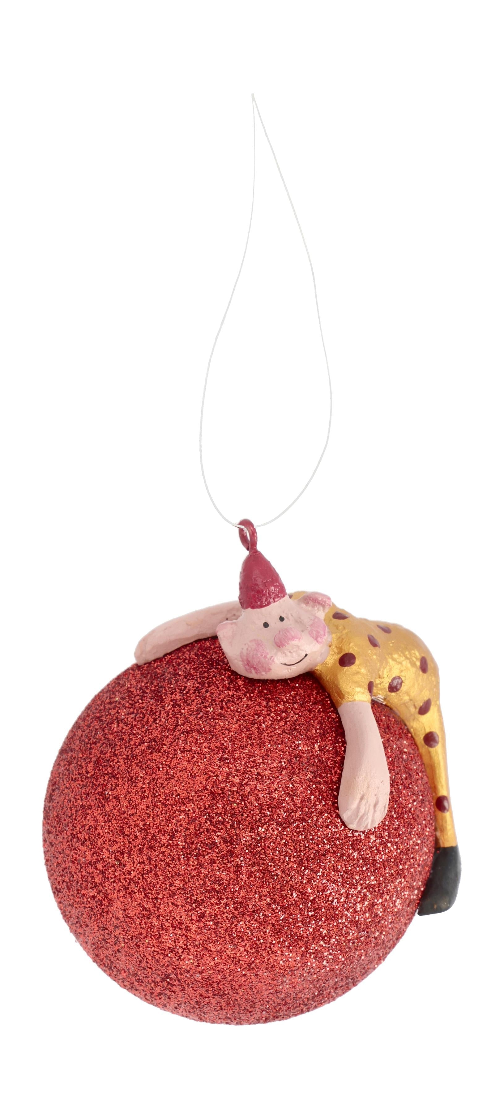 [product_category]-Medusa Copenhagen Baby Joe Christmas Tree Ball ø5 Cm, Red-Medusa Copenhagen-5722000273110-27311-MED-1