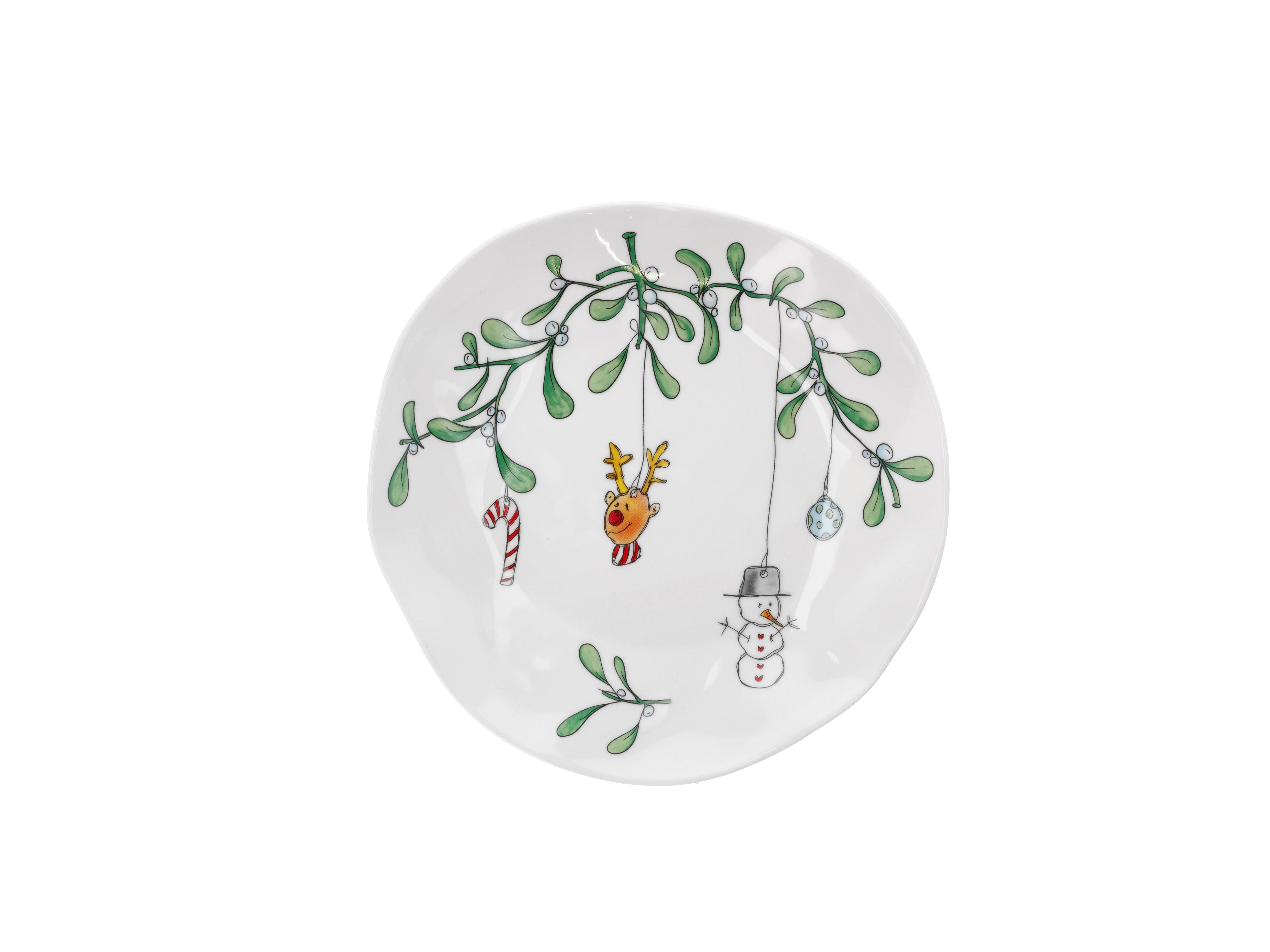 [product_category]-Medusa Copenhagen Jingle Bell Plate White, ø21 Cm-Medusa Copenhagen-5722000274582-27458-MED-10