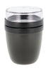 Mepal ellipse frokostpotte mini, nordisk sort