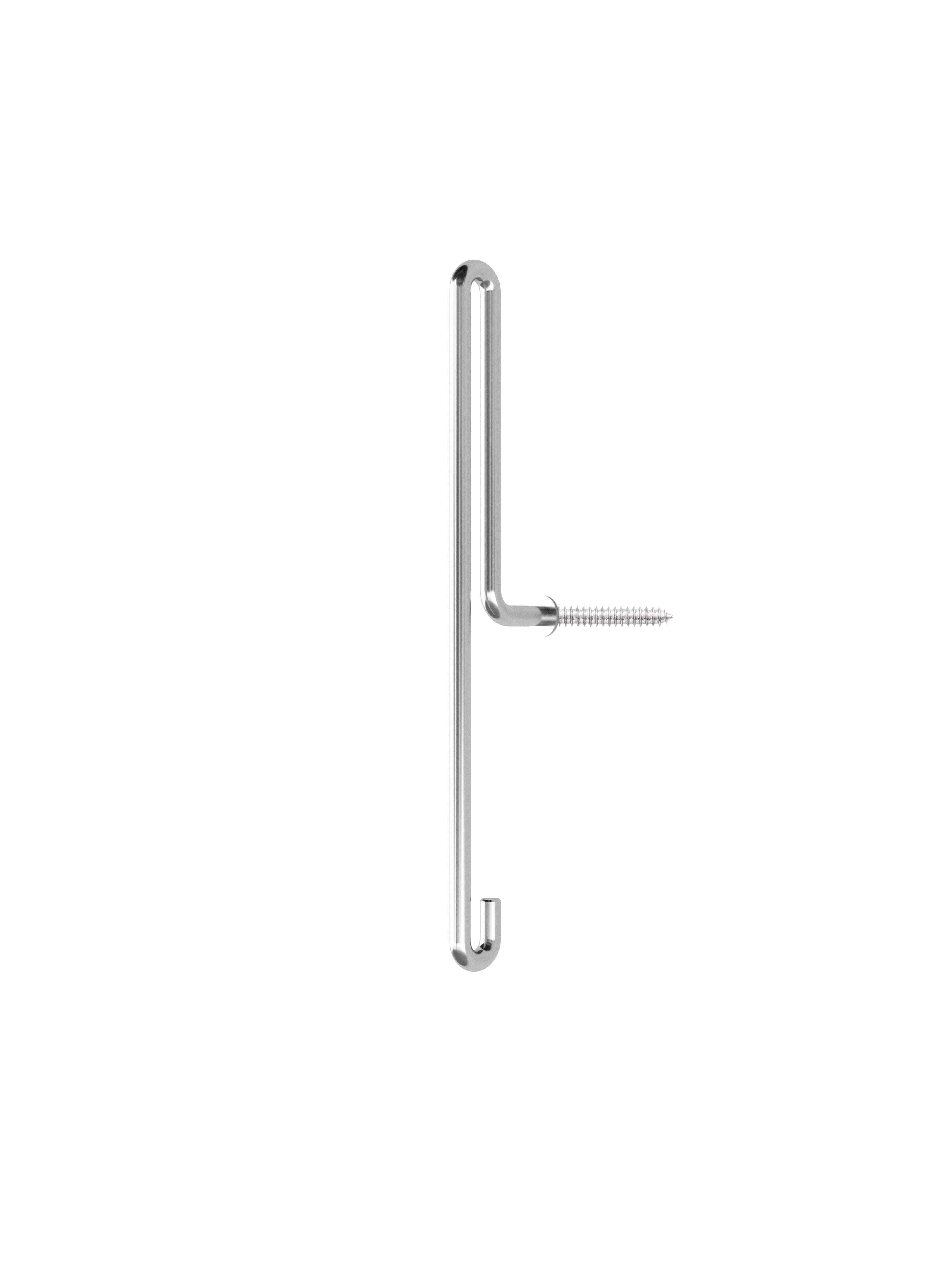 Moebe Wall Hook Stor, Chrome