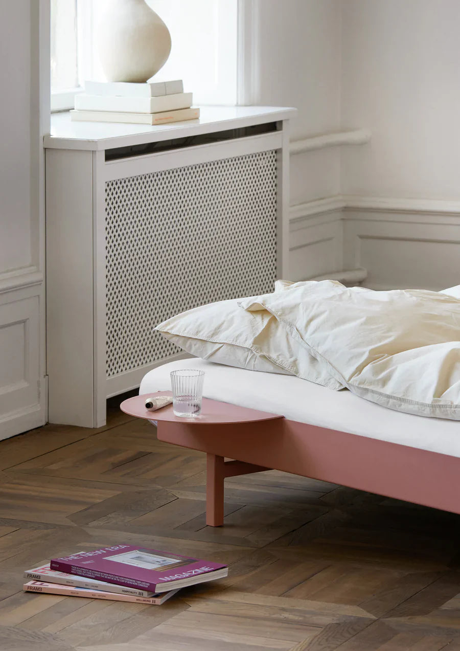 Moebe Seng med 2 Sengeborde 90-180 Cm, Dusty Rose