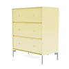 Montana Carry Dresser With Legs, Camomile/Matt Chrome