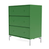 Montana Carry Dresser With Legs, Parsley/Matt Chrome