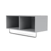 Montana Coat Shelf With Clothes Rack, Fjord