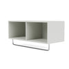Montana Coat Shelf With Clothes Rack, Nordic White