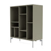 Montana Compile Decorative Shelf With Legs, Fennel/Matt Chrome