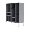Montana Compile Decorative Shelf With Legs, Graphic/Matt Chrome