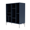Montana Compile Decorative Shelf With Legs, Juniper/Matt Chrome