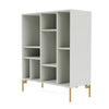 Montana Compile Decorative Shelf With Legs, Nordic/Brass