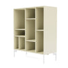 Montana Compile Decorative Shelf With Legs, Vanilla/Snow White