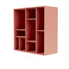 Montana Compile Decorative Shelf With Suspension Rail, Rhubarb Red