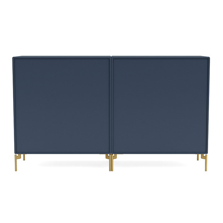 [product_category]-Montana Couple Sideboard With Legs, Juniper/Brass-Montana Furniture-5714322613422-00COUPLE-138-09-MON-4