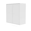 Montana Cover Cabinet With Suspension Rail, Snow White