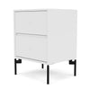 Montana Drift Drawer Module With Legs, New White/Black