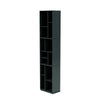 Montana Loom High Bookcase With 3 Cm Plinth, Black Jade