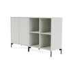 Montana Pair Classic Sideboard With Legs, Nordic/Black