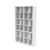 Montana Read Spacious Bookshelf With 3 Cm Plinth, Snow White