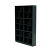 Montana Read Spacious Bookshelf With 7 Cm Plinth, Black Jade