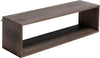 Muubs Oaks Shelf Open Smoked Oak, 70cm