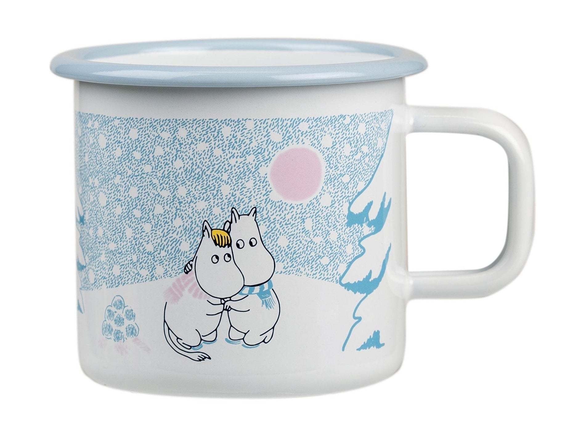 [product_category]-Muurla Moomin Enamel Mug Let It Snow-Muurla-6416114970049-1702-037-68-MUU-1