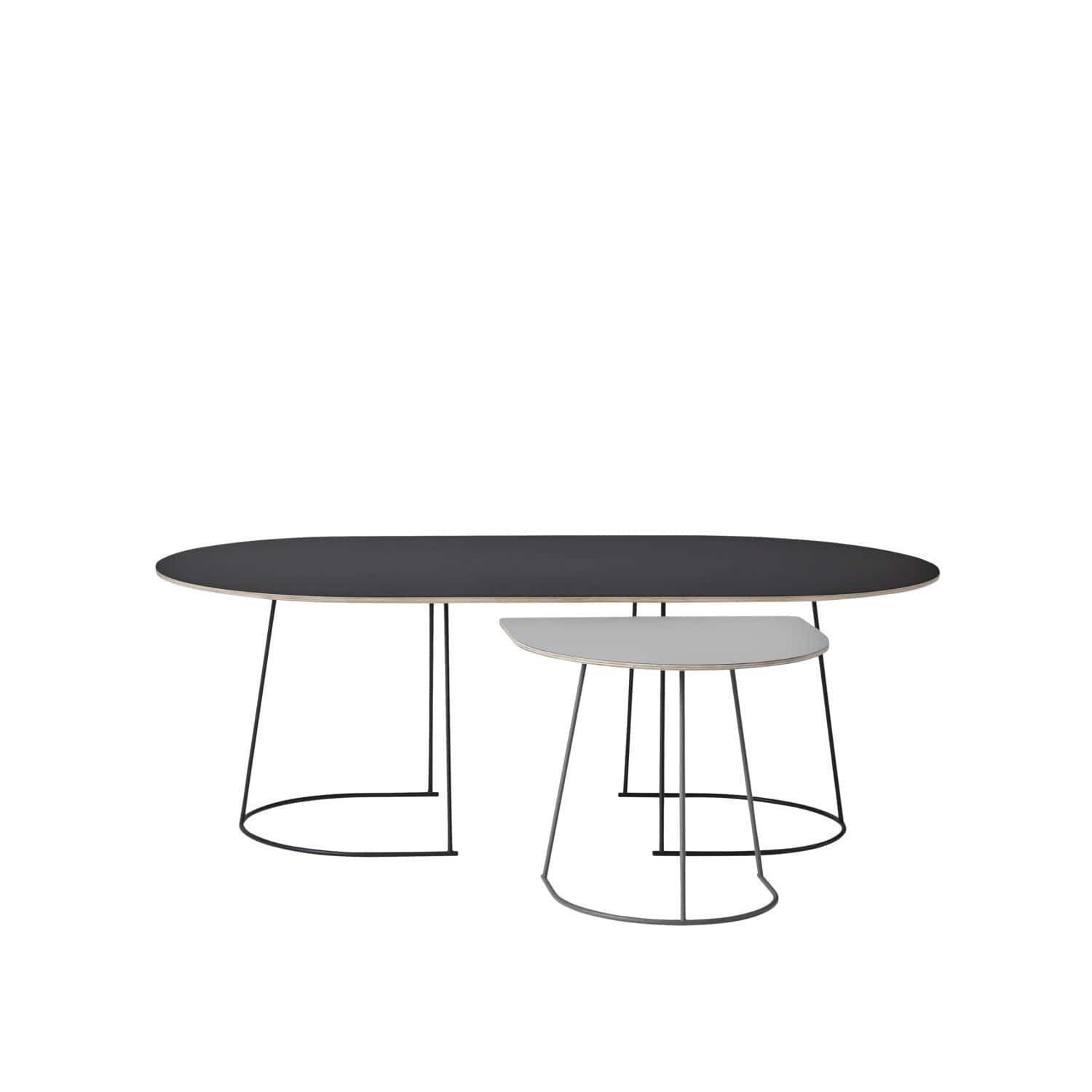 [product_category]-Muuto Airy Coffee Table 120x65 Cm, Black-Muuto-16934-MUU-2