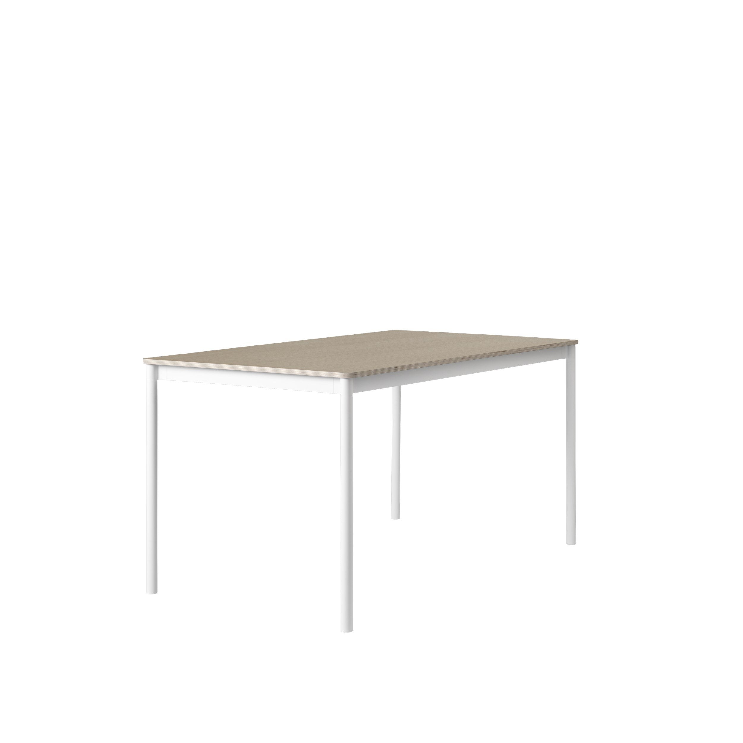 [product_category]-Muuto Base Table 250x90 Cm, Lacquered Oak Veneer/Plywood/Black-Muuto-64793-MUU-1