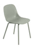 Muuto Fiber Outdoor Side Chair, Dusty Green