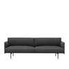 Muuto Outline Sofa 3-Personer, Remix 163