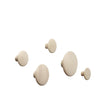 Muuto The Dots Knage Set af 5 Træ, Eg