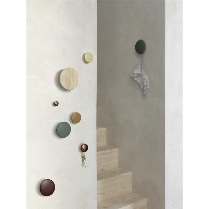 [product_category]-Muuto The Dots Hook Wood Greywood ø 13 Cm, Grey-Muuto-5710562031422-03142-MUU-2