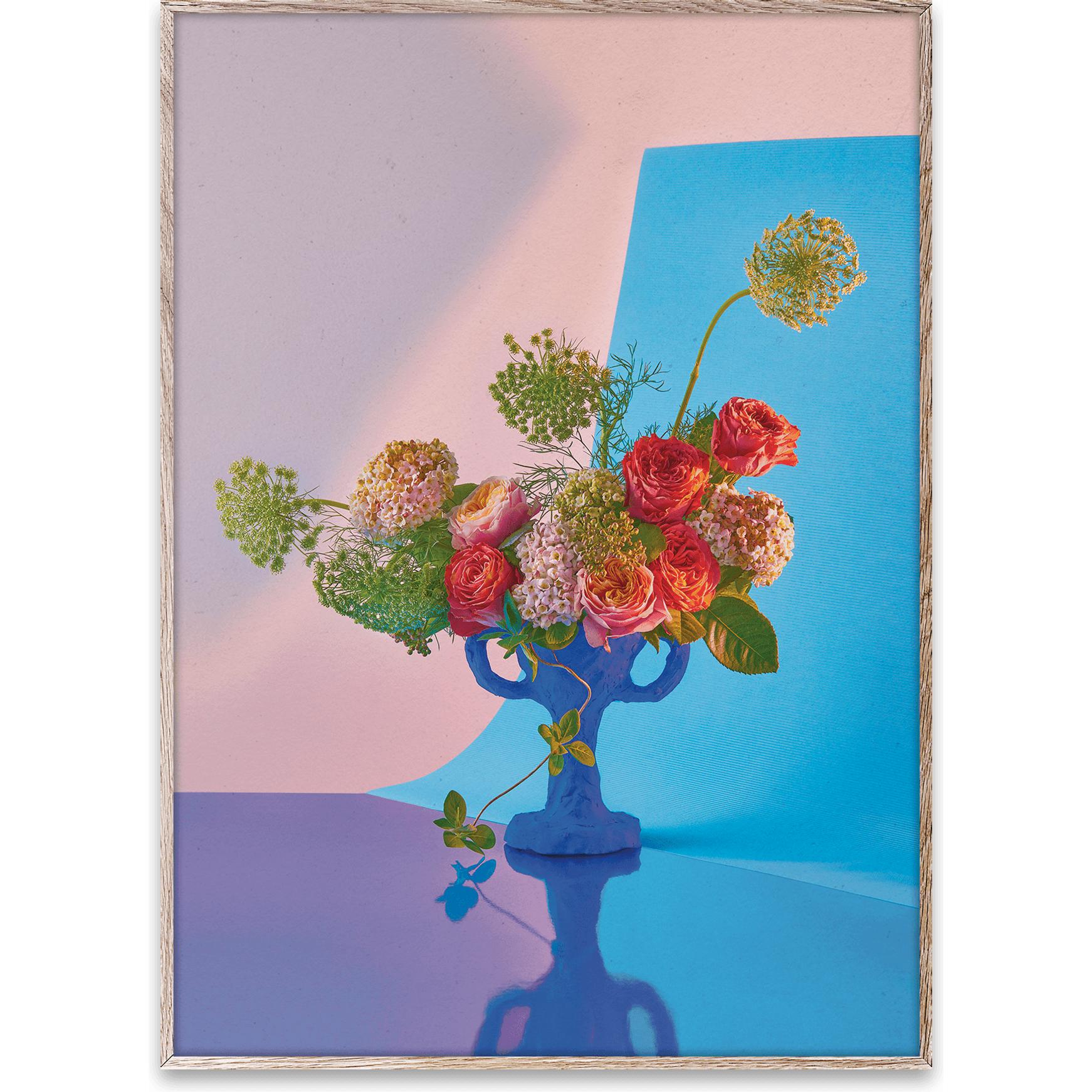 [product_category]-Paper Collective Bloom 02 Poster 50x70 Cm, Cyan-Paper Collective-5713450010493-15004-PAP-1