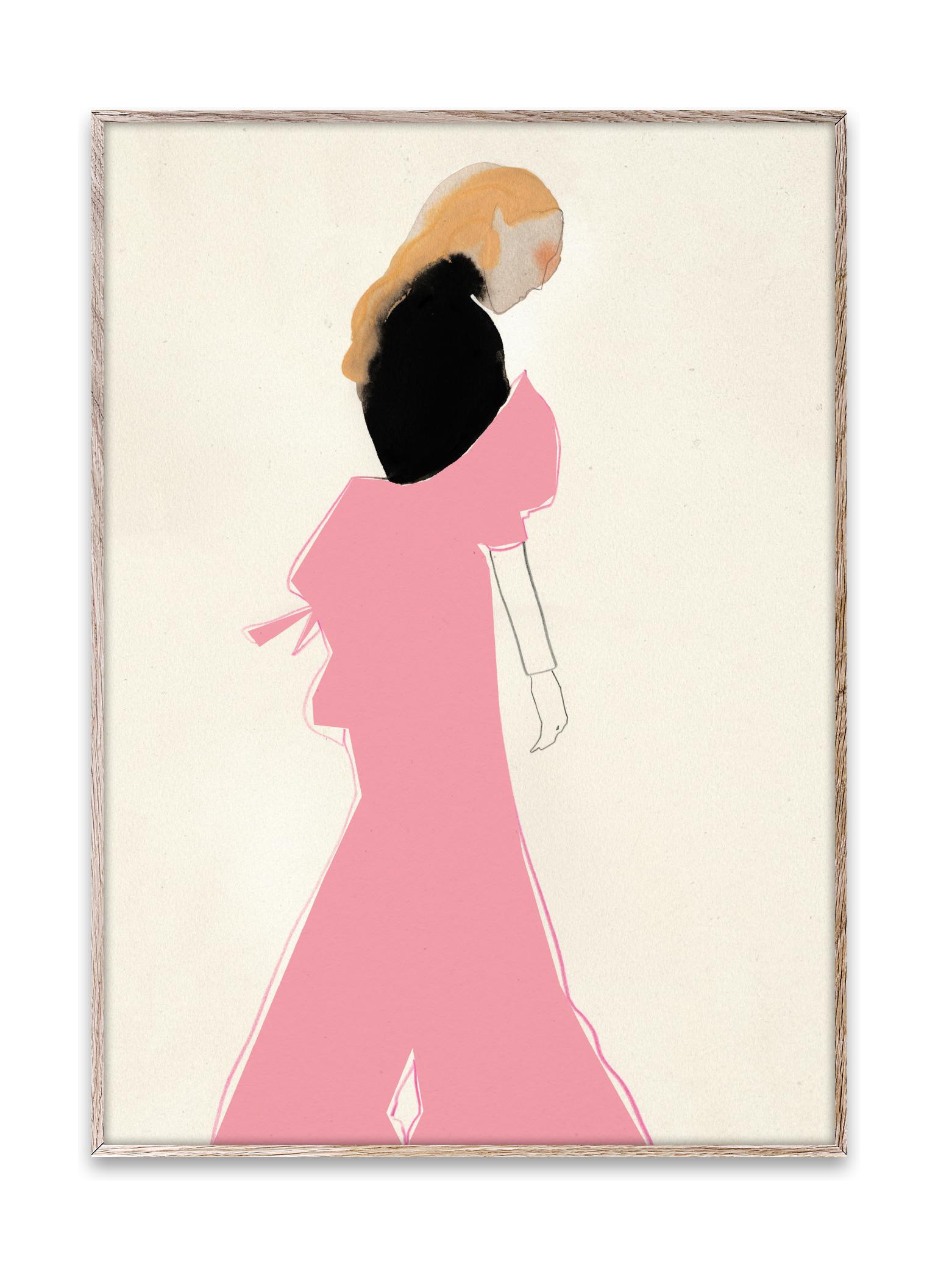 [product_category]-Paper Collective Pink Dress Poster, 30x40 Cm-Paper Collective-5713450012428-16071-PAP-1