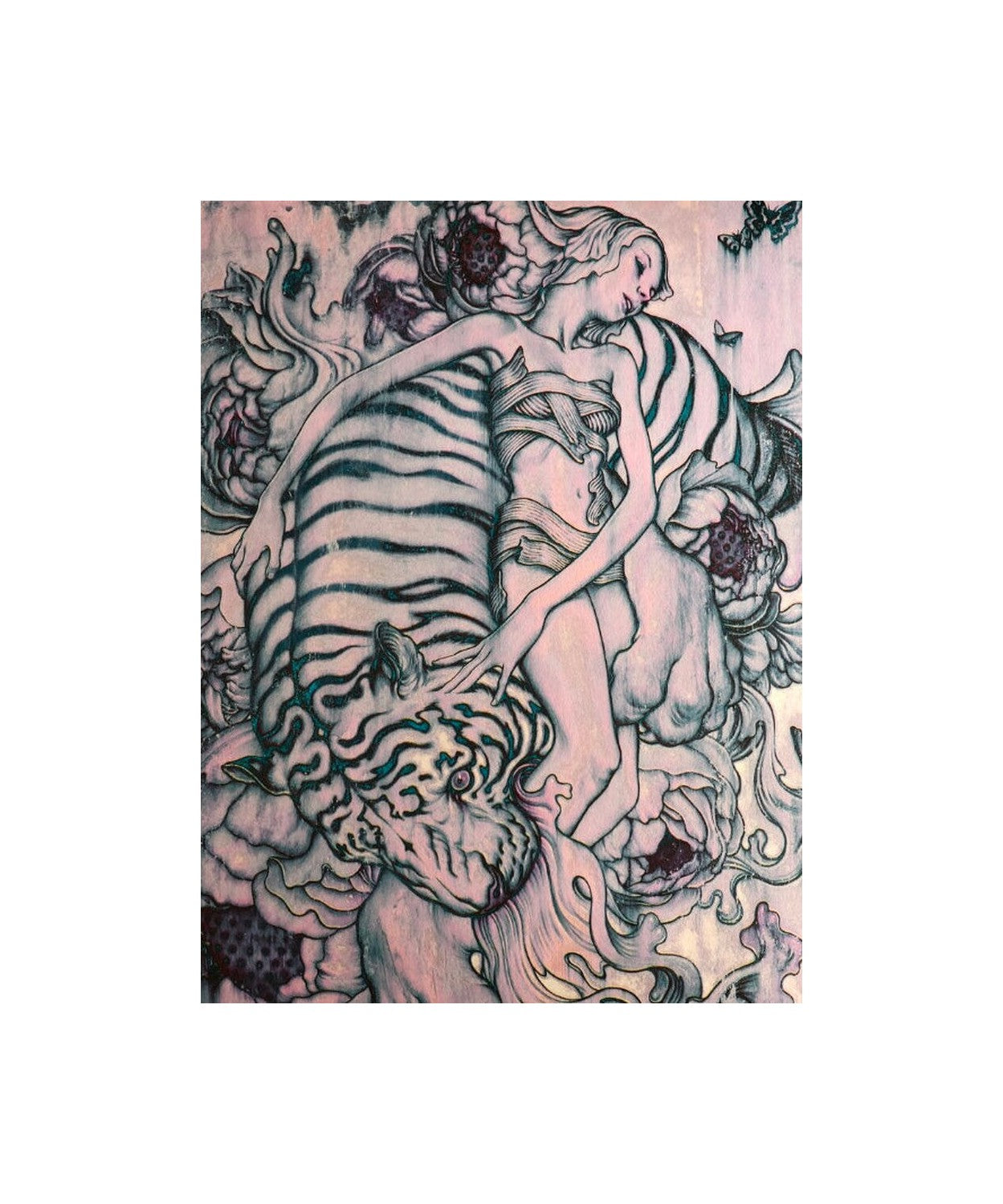 Print TIGER III by JAMES JEAN