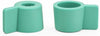 Puik Silly Candle Holder Set Of 2, Mint Green