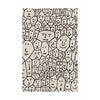 Qeeboo People 1 Rug People 200x300 Cm, Beige